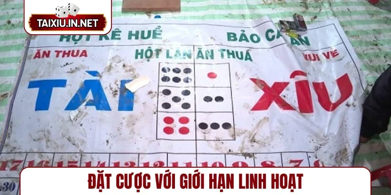 Đặt cược với giới hạn linh hoạt