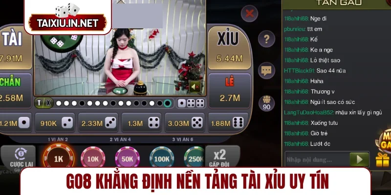 Go8 khẳng định nền tảng tài xỉu uy tín